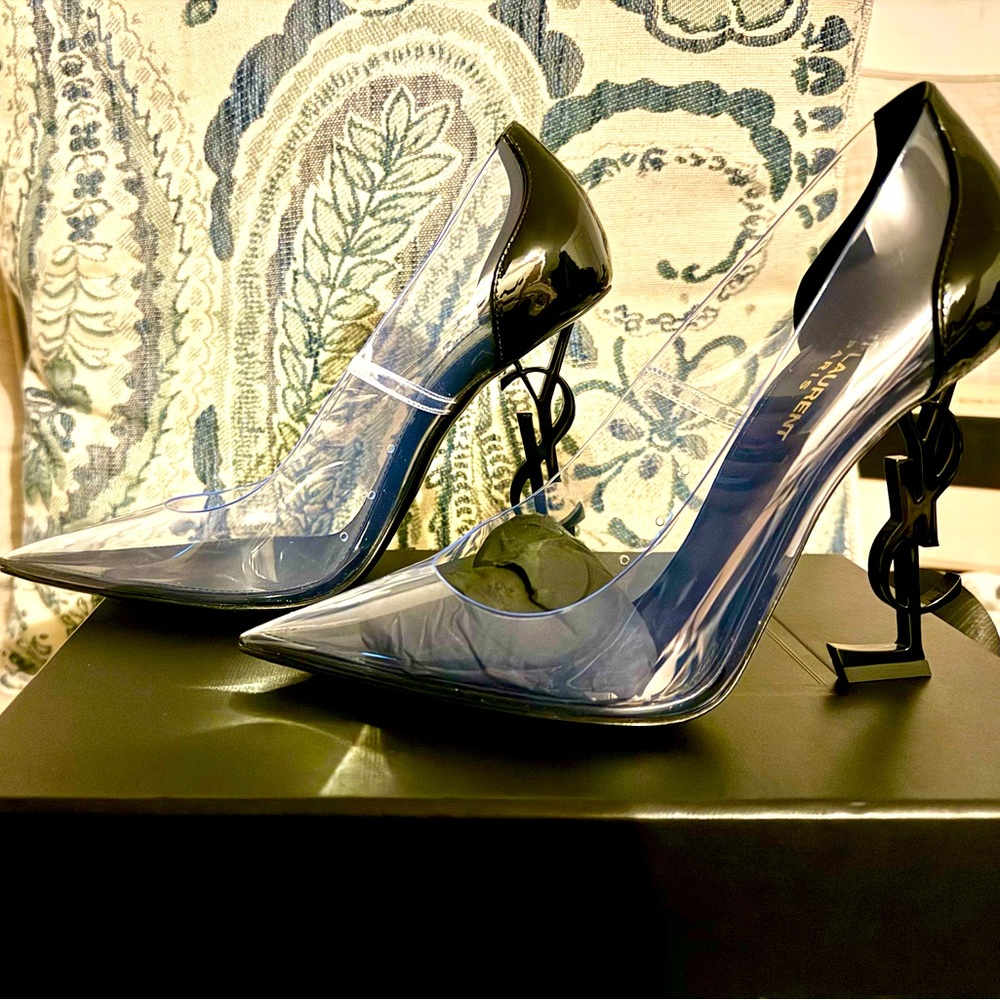 Saint laurent OPYUM HEELS 100% AUTHENTICCCC